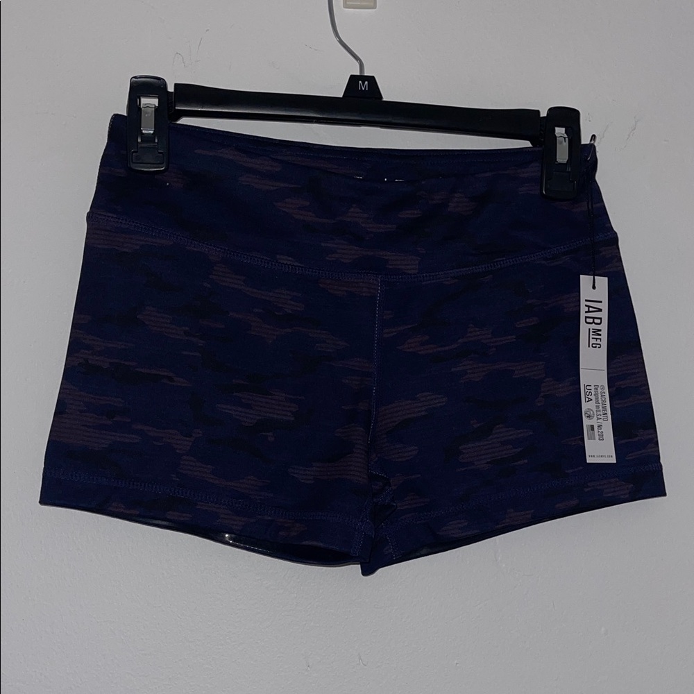 Women's Camo Athletic Shorts - Purple
